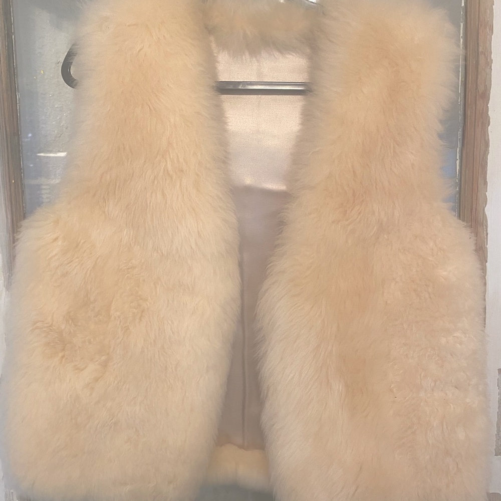 Sheepskin Vest Vintage Overland Sheepskin Co., Taos, NM